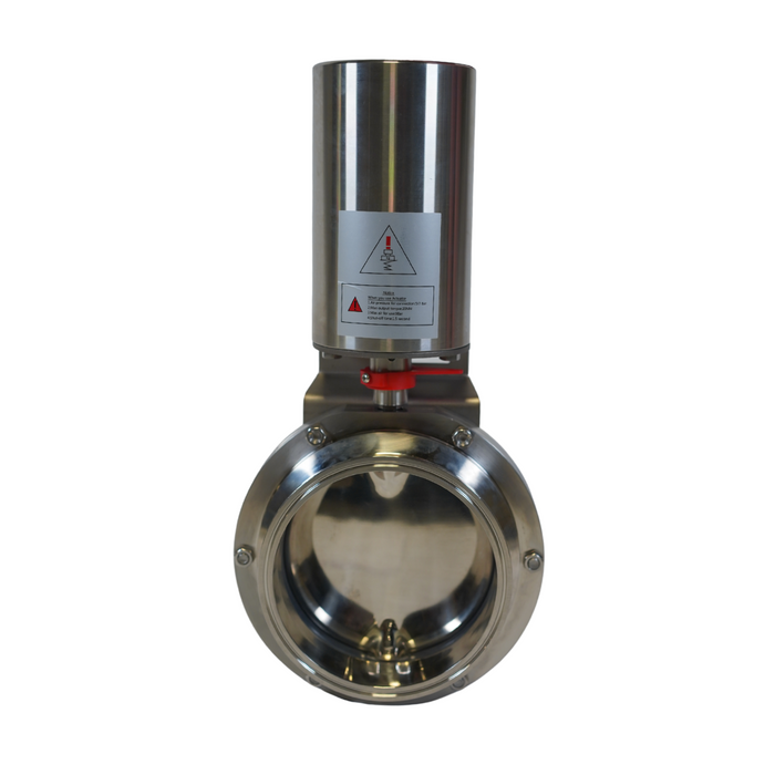 316L Actuated Butterfly Valve