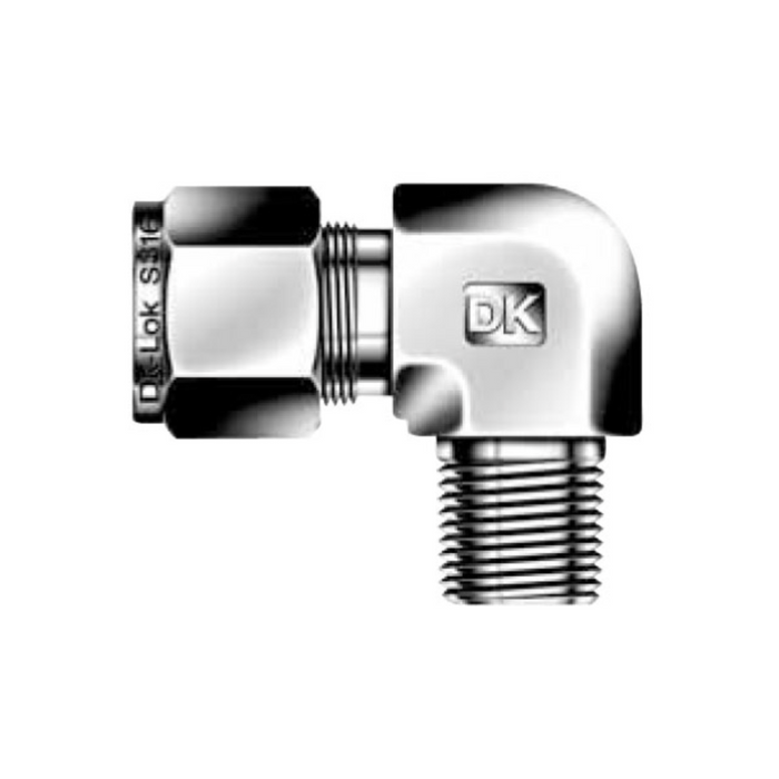 Compression Tube x Male NPT Elbow