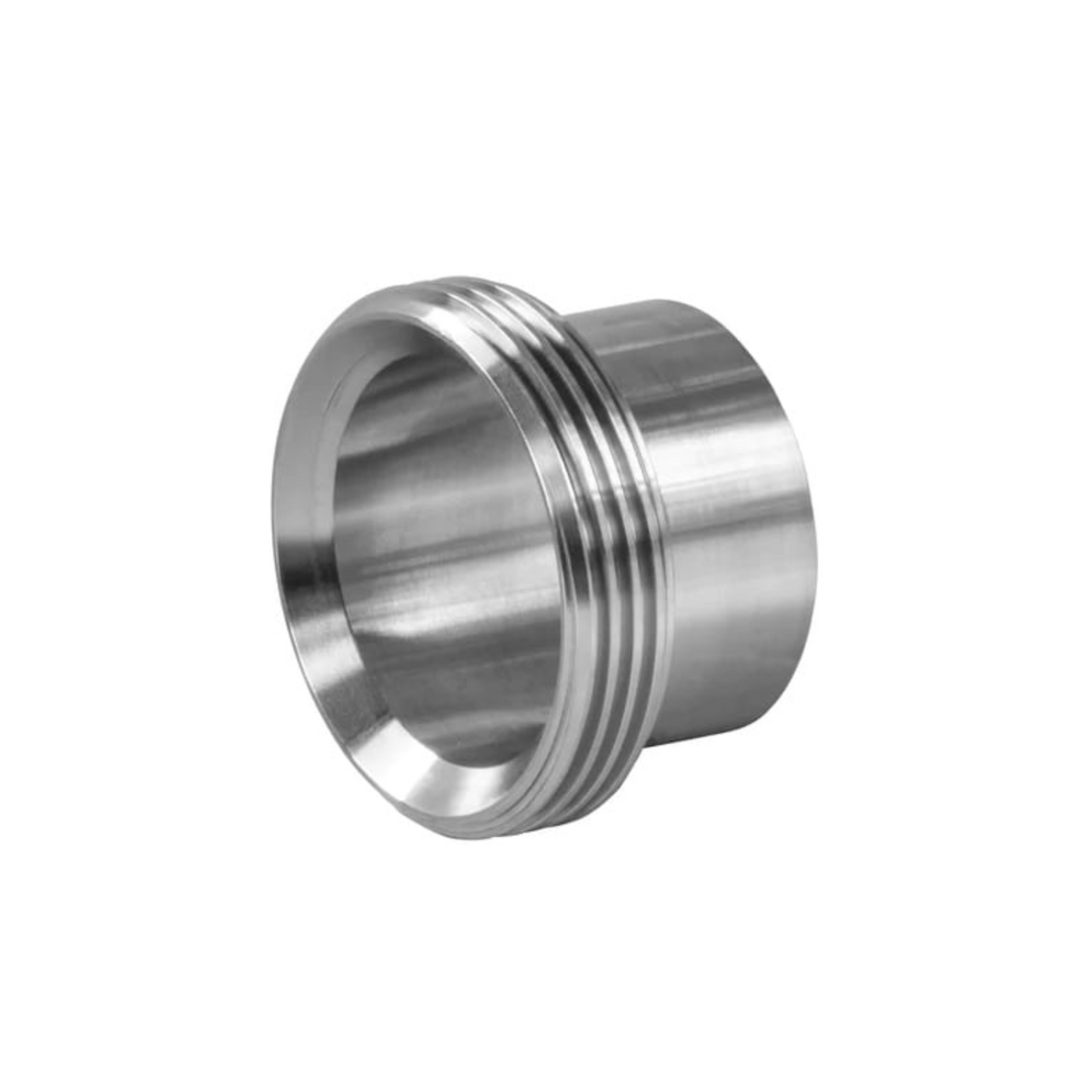 Long Threaded Bevel Seat Ferrules (L15A7) — CI Sanitary